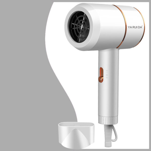 Portable Folding Low Power Cold And Hot Blue ABS Hair Dryer - Image 3