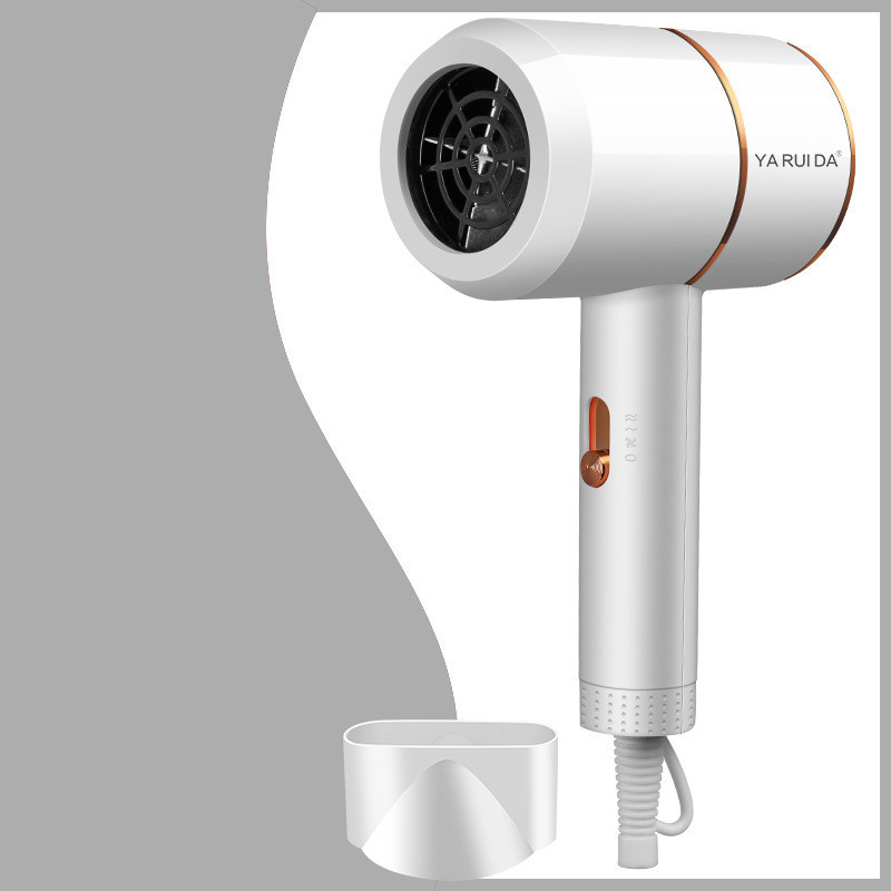 Portable Folding Low Power Cold And Hot Blue ABS Hair Dryer - Image 3