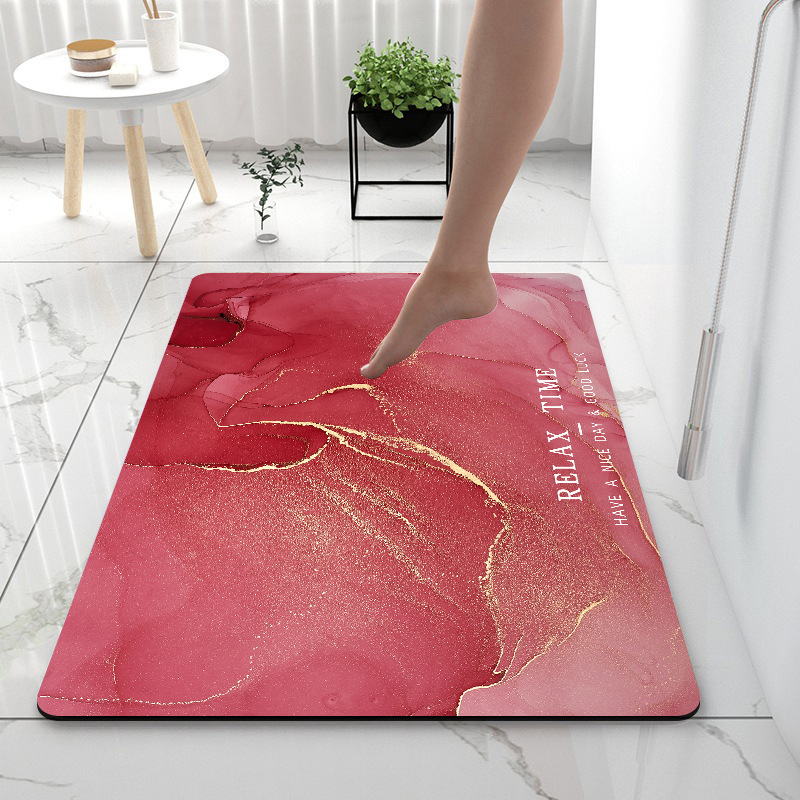 Home Gadget Anti-Slip Mat Super Absorbent Bathroom Floor Mat Diatom Mud Suitable For Kitchen Toilet - Image 5