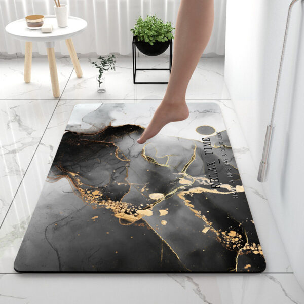 Home Gadget Anti-Slip Mat Super Absorbent Bathroom Floor Mat Diatom Mud Suitable For Kitchen Toilet - Image 8