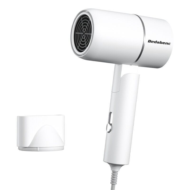 Portable Folding Low Power Cold And Hot Blue ABS Hair Dryer - Image 6
