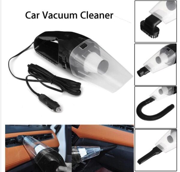 High Power Wet and Dry Vacuum Cleaner Car Vacuum Cleaner Super Suction Haipa Handheld - Image 2