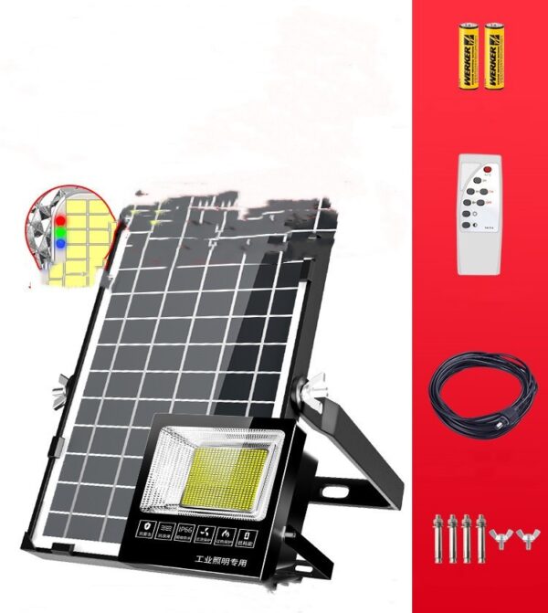 Super Bright Lighting Light Outdoor Street Lamp Volt Panel Solar Lamp - Image 3