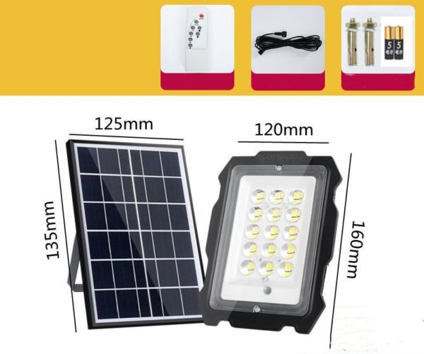 Super Bright Lighting Light Outdoor Street Lamp Volt Panel Solar Lamp - Image 6