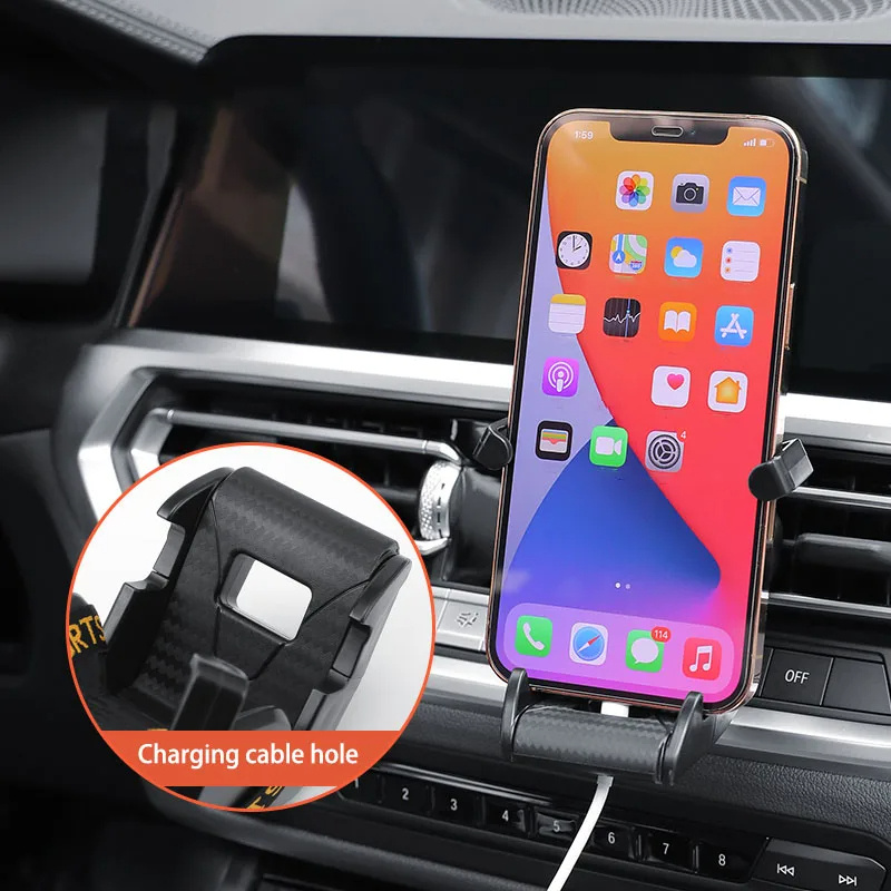 Racing Seat Shape Car Phone Holder Auto Air Vent Mobile Phone Clip 360 Degree Rotatable Car Cellphone Rack For Car Interior - Image 4