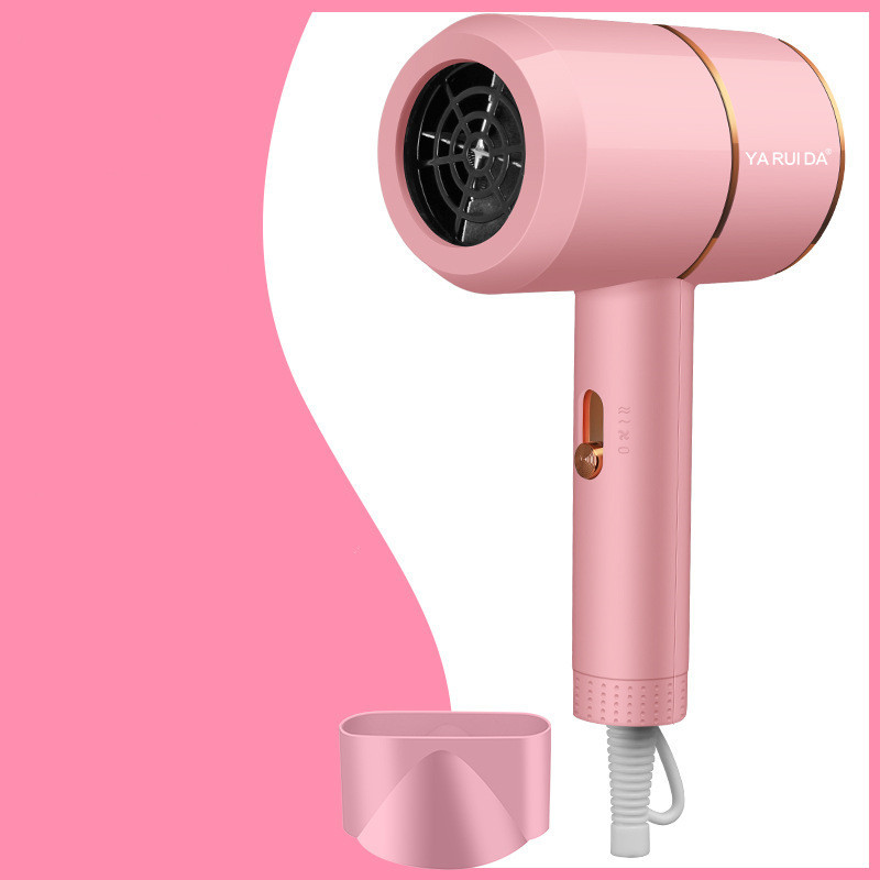 Portable Folding Low Power Cold And Hot Blue ABS Hair Dryer - Image 7