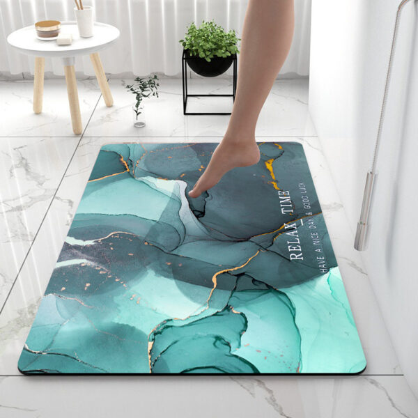 Home Gadget Anti-Slip Mat Super Absorbent Bathroom Floor Mat Diatom Mud Suitable For Kitchen Toilet - Image 6