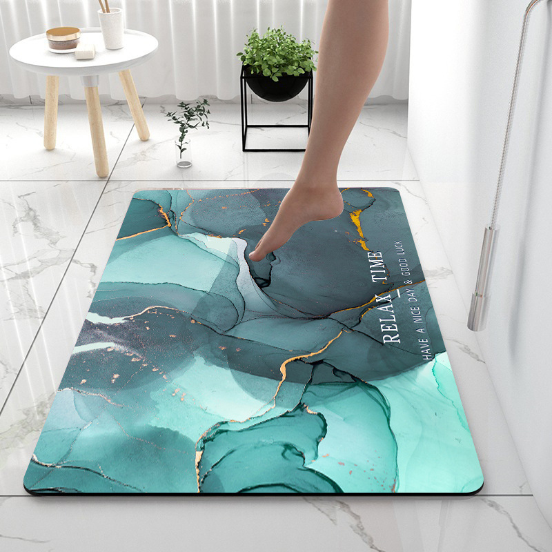 Home Gadget Anti-Slip Mat Super Absorbent Bathroom Floor Mat Diatom Mud Suitable For Kitchen Toilet - Image 6