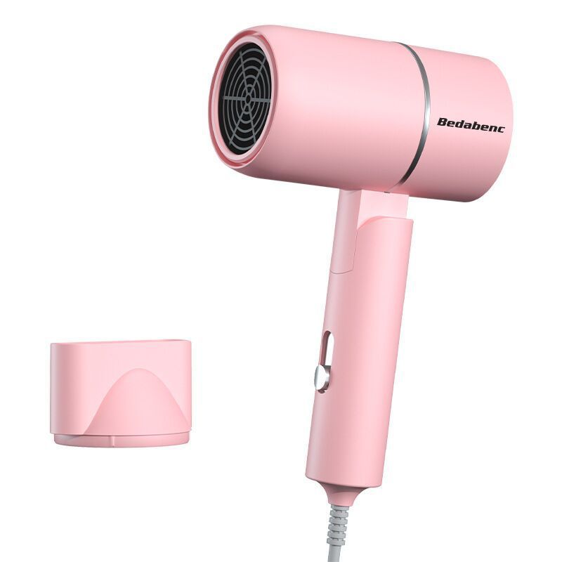 Portable Folding Low Power Cold And Hot Blue ABS Hair Dryer - Image 4