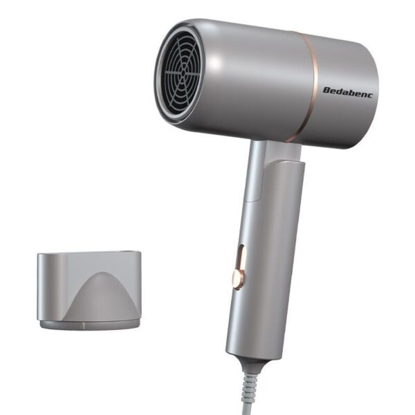 Portable Folding Low Power Cold And Hot Blue ABS Hair Dryer - Image 8