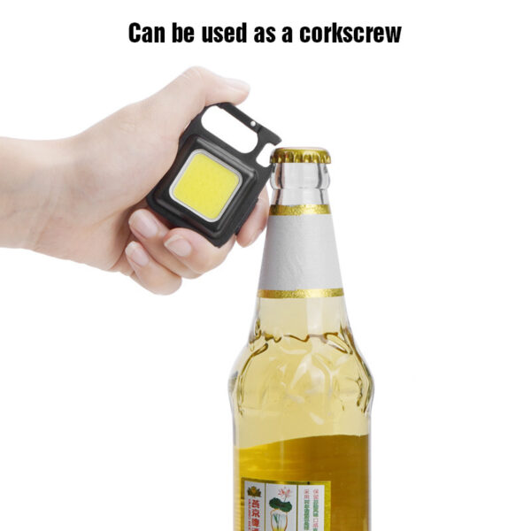 Outdoor USB Mini Alloy Keychain Light Home Emergency Night Light Car Repair Light Camping Light - Image 5