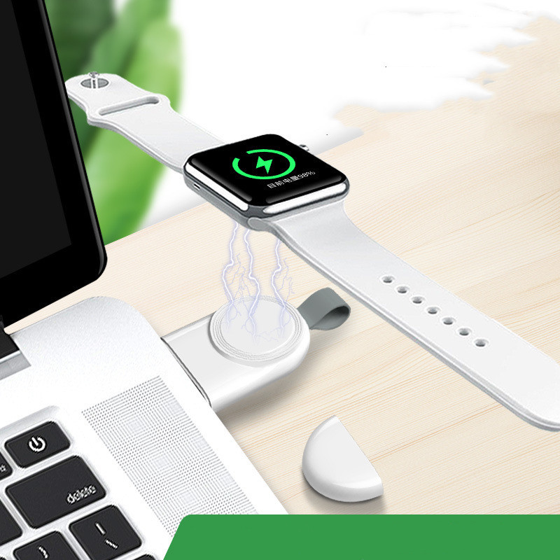 Portable Wireless Charger For Apple Watch Charging Dock Station Stand USB Charger - Image 2