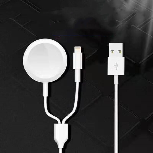 Portable Wireless Charger For Apple Watch Charging Dock Station Stand USB Charger - Image 6