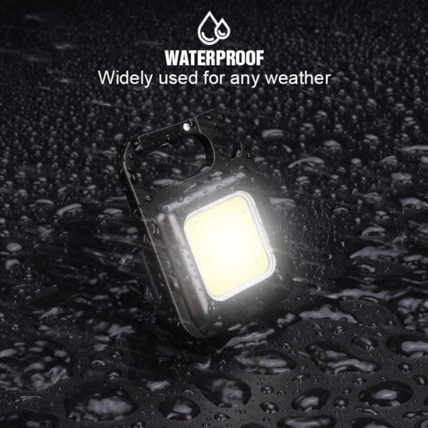 Outdoor USB Mini Alloy Keychain Light Home Emergency Night Light Car Repair Light Camping Light - Image 8