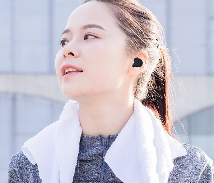 Bluetooth Headset M8 Dual Ear Stereo Touch Mode Wireless - Image 5